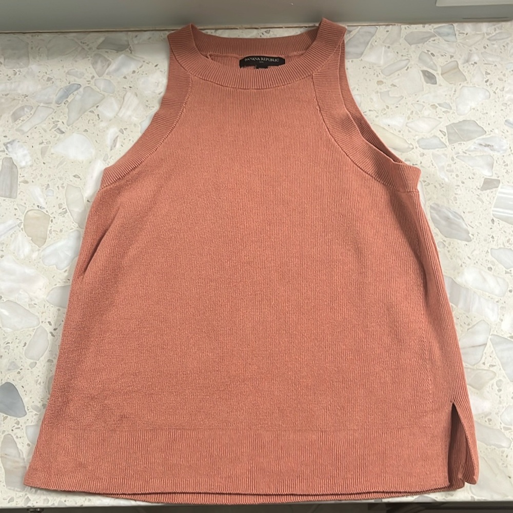 Sweater tank top